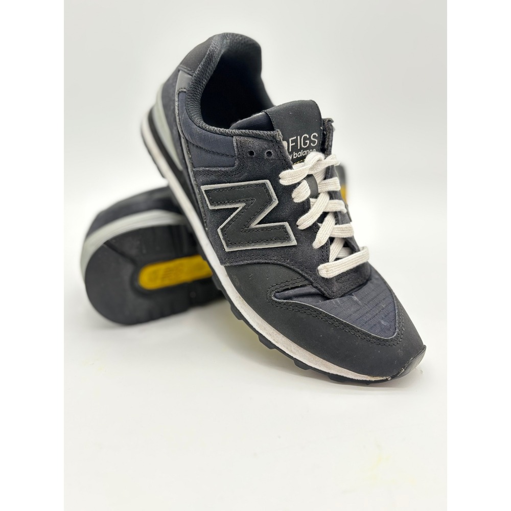 New Balance FIGS 996 Black Grey Suede Sneakers WL996CO2 Womens 8.5 Mens 7